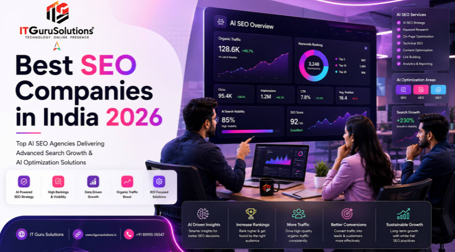 Best SEO Companies in India 2026 | Top AI SEO Agencies