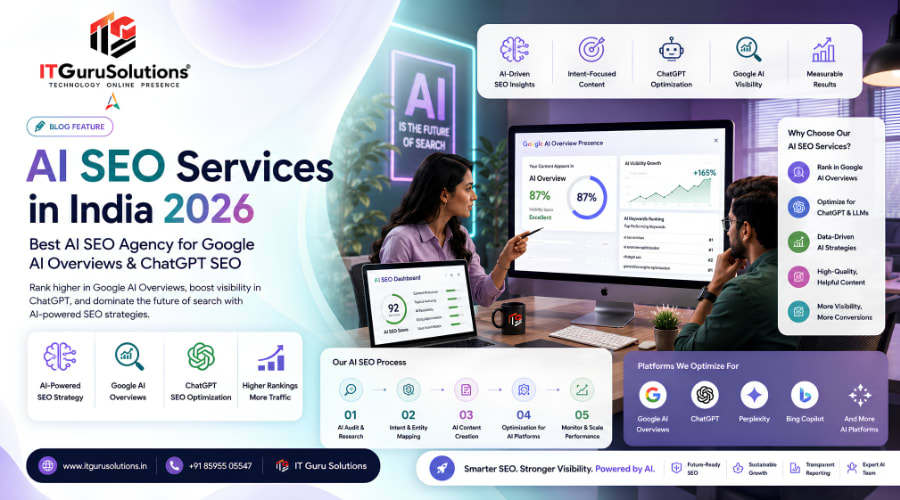 AI SEO Services in India 2026 | Best AI SEO Agency for Google AI Overviews & ChatGPT SEO