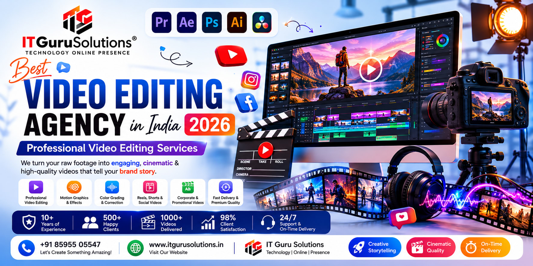 Best Video Editing Agency in India