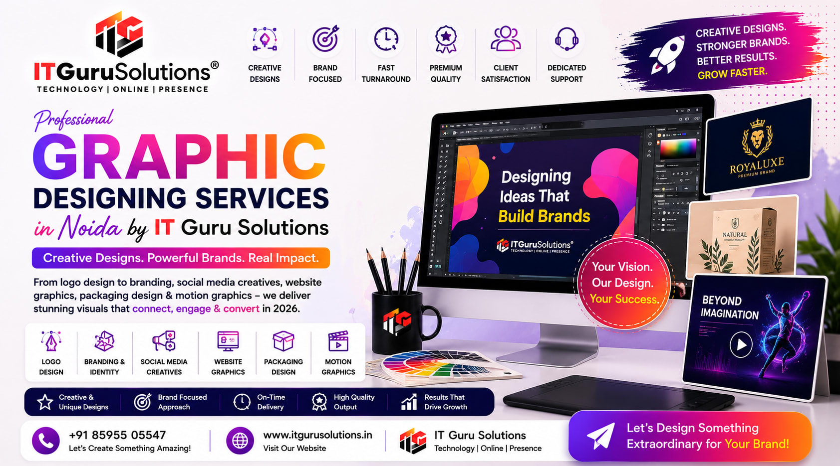 Best Graphic Designing Services in Noida