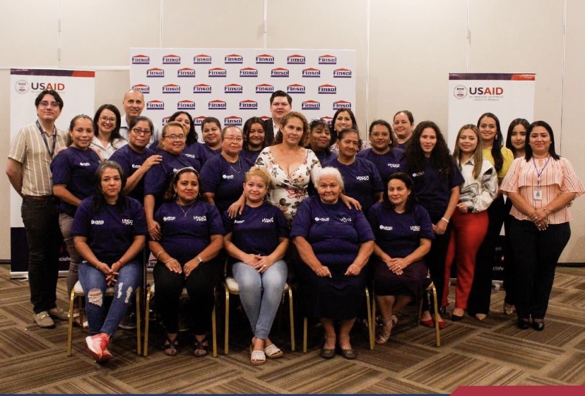 Grupo de emprendedoras hondureñas