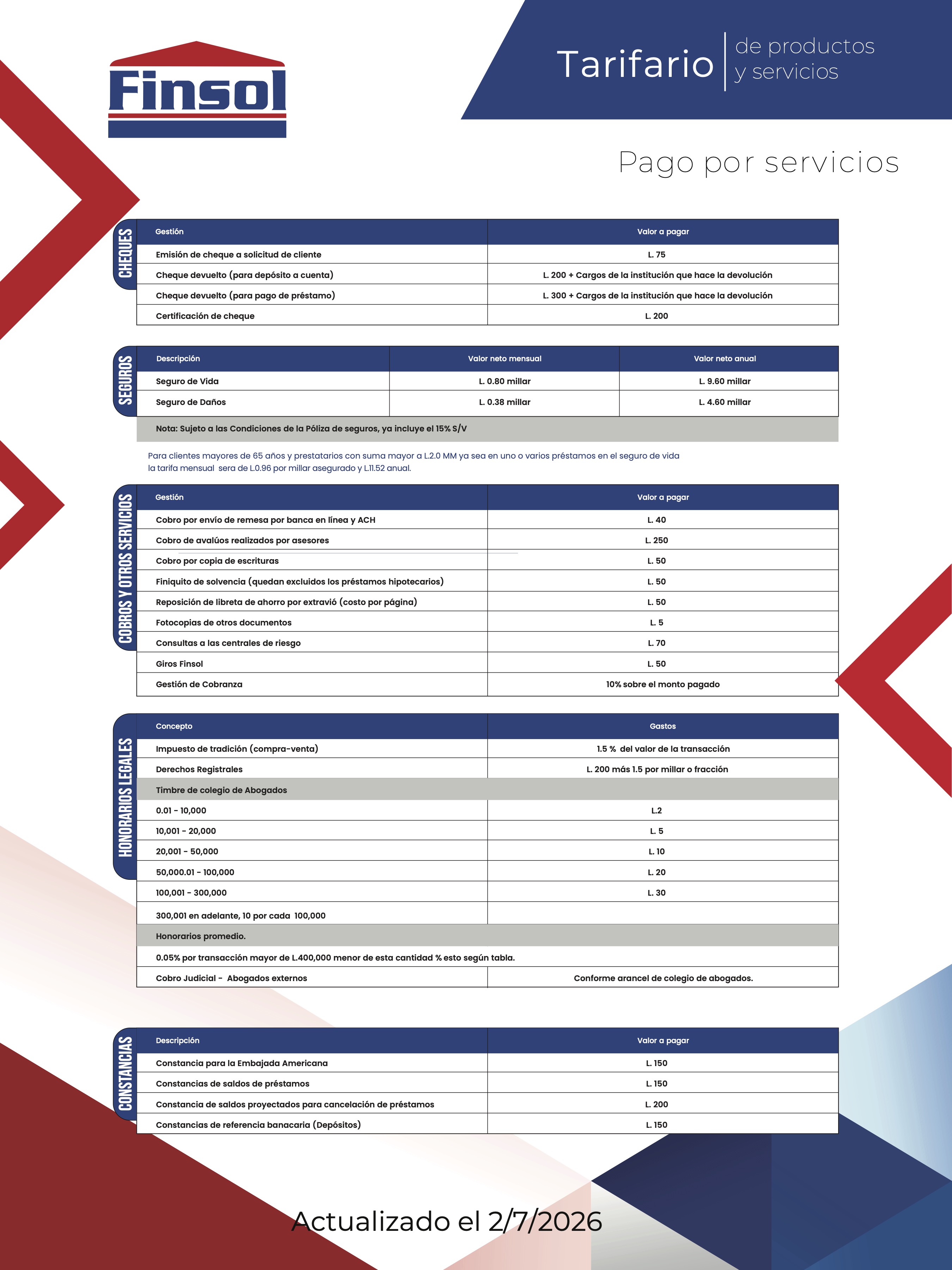TARIFARIO 2 DE JULIO DE 2026 PAGINA 3