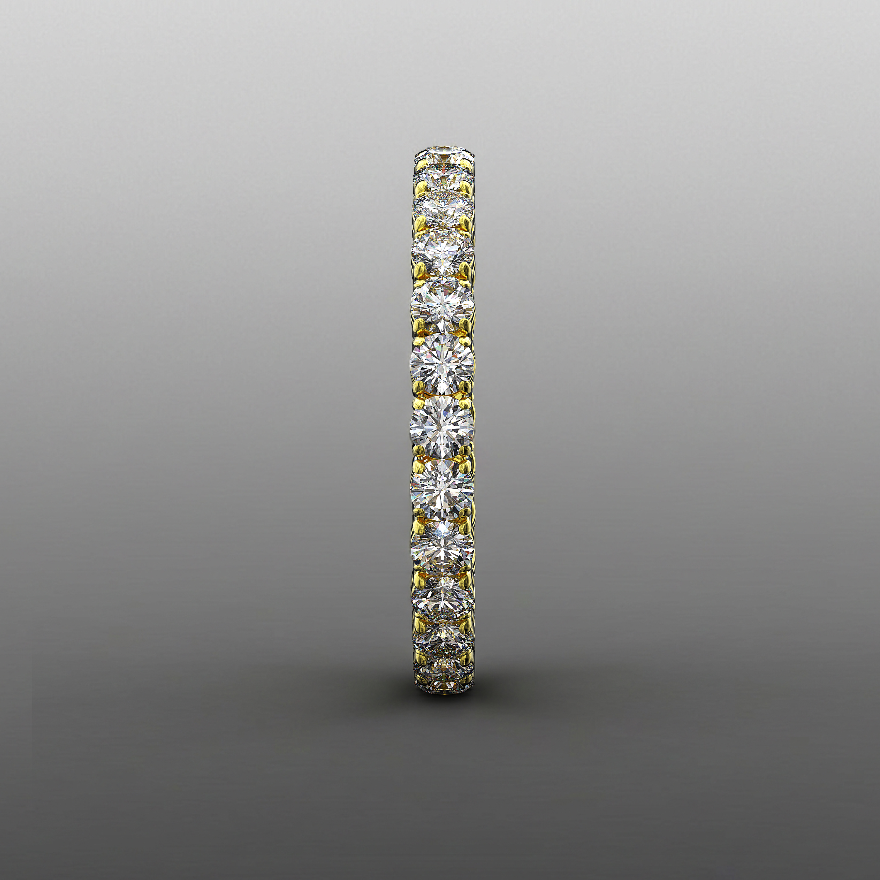 Nonchalance Flex Bracelet — one carat round diamonds, view 06