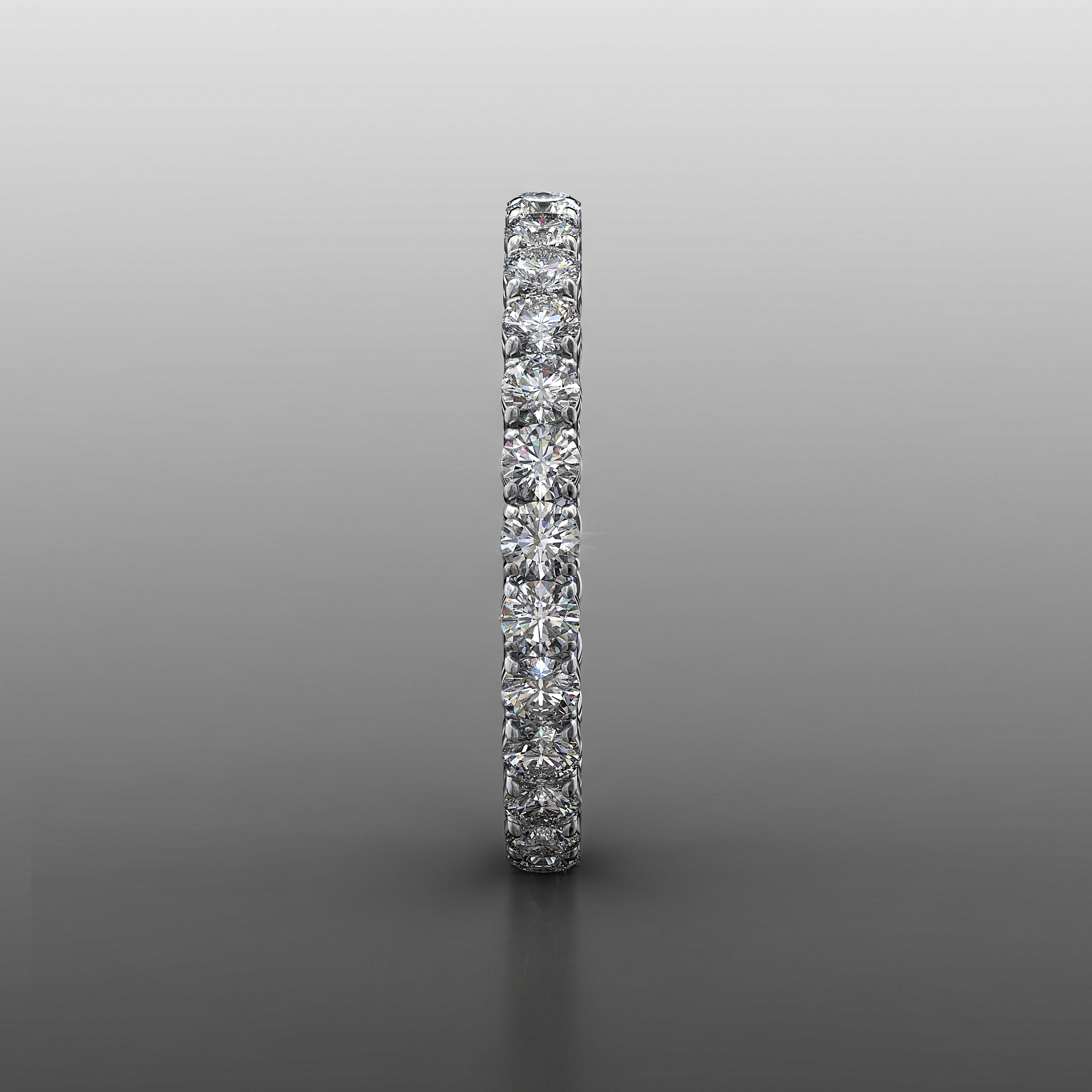 Nonchalance Flex Bracelet — one carat round diamonds, view 02