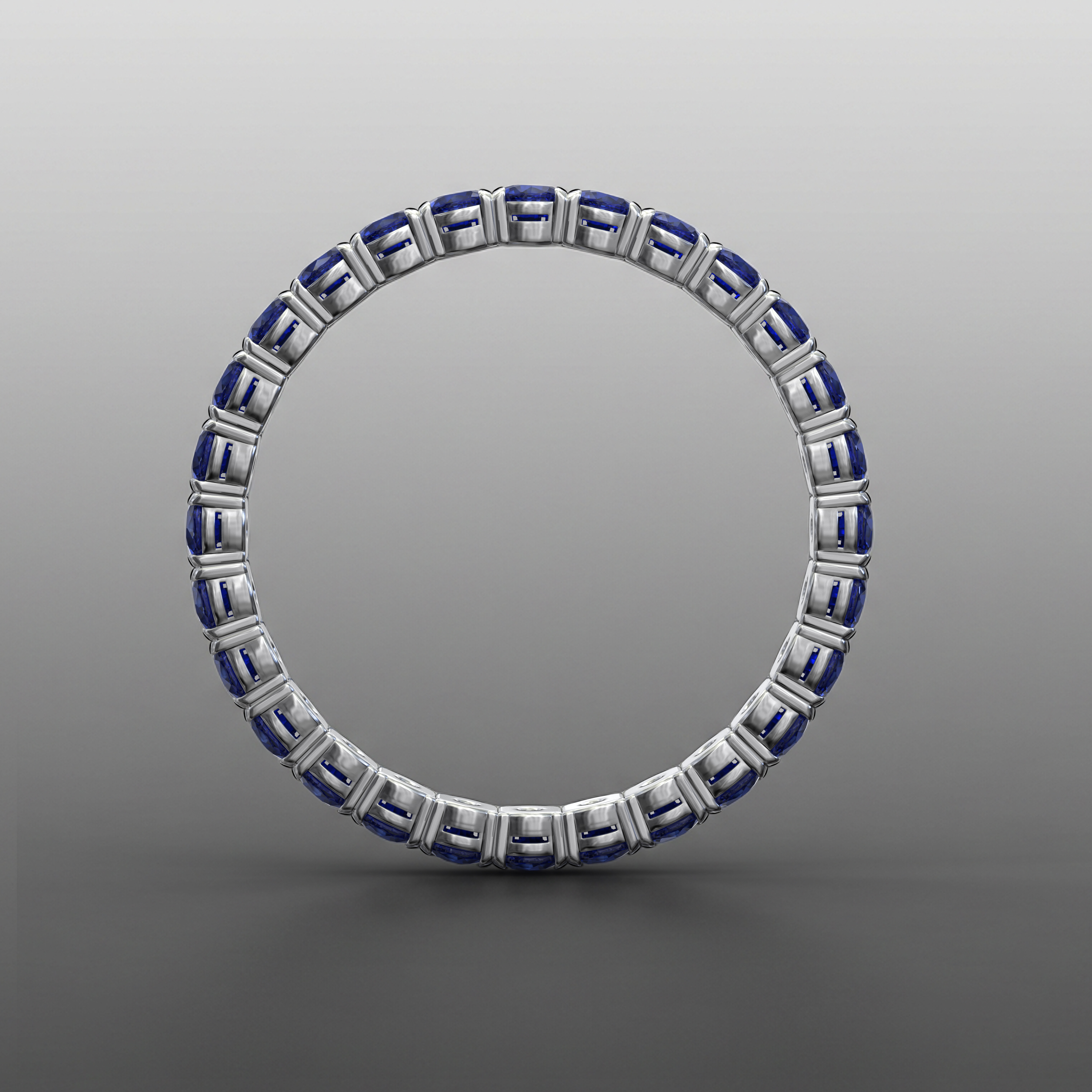 Nonchalance Flex Bracelet — one carat round diamonds, view W