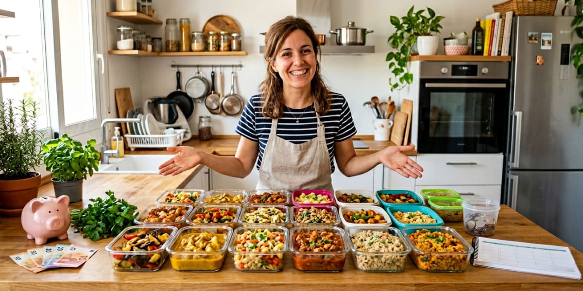Batch Cooking: ahorra hasta 100€ al mes cocinando solo 2 horas
