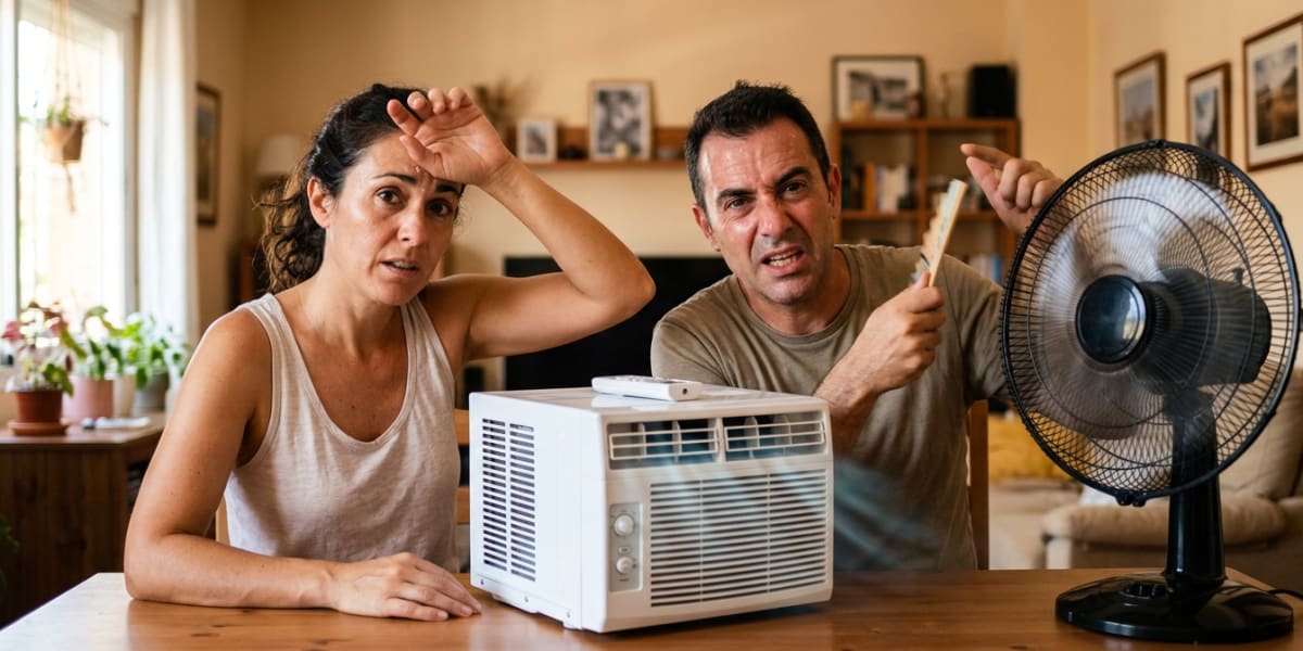 Aire acondicionado VS ventilador: ¿cuál consume menos?