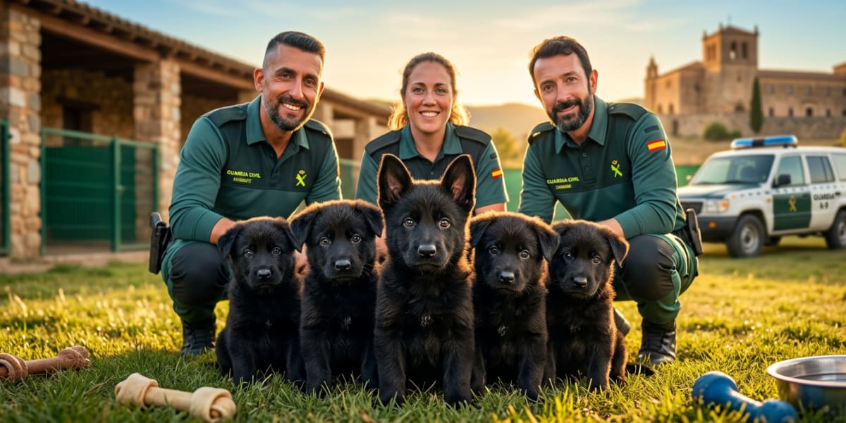 Cómo adoptar un perro policía K9 en España