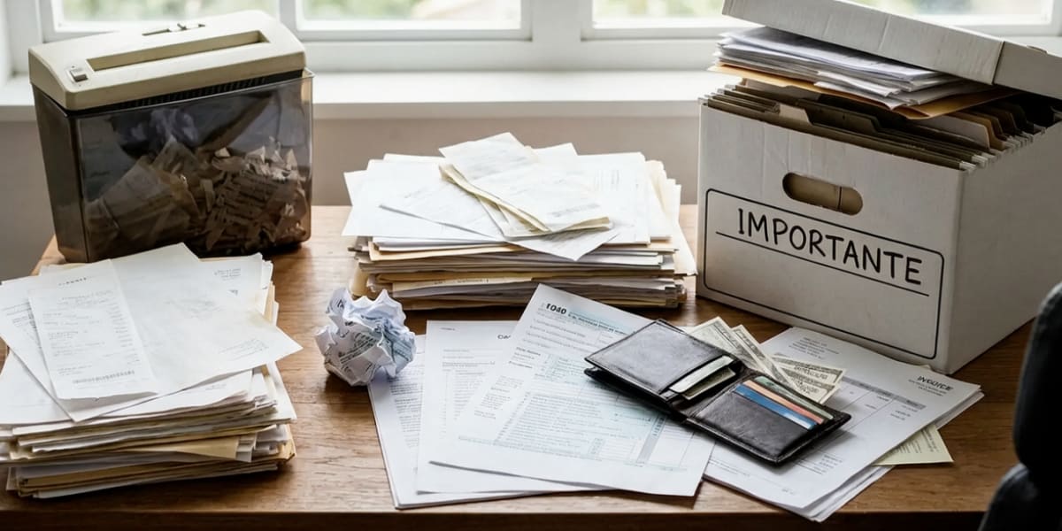 Los documentos que te hacen perder dinero si no los guardas