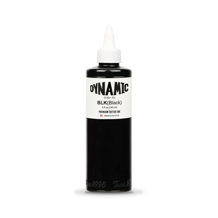 Dynamic Tattoo Ink Black (BLK) - 8oz