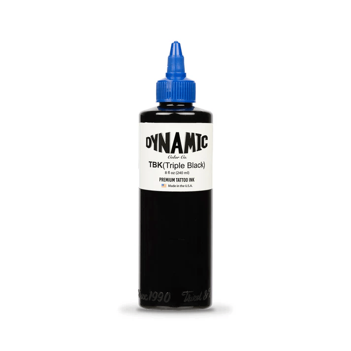 Dynamic Tattoo Ink Triple Black (TBK) - 8oz