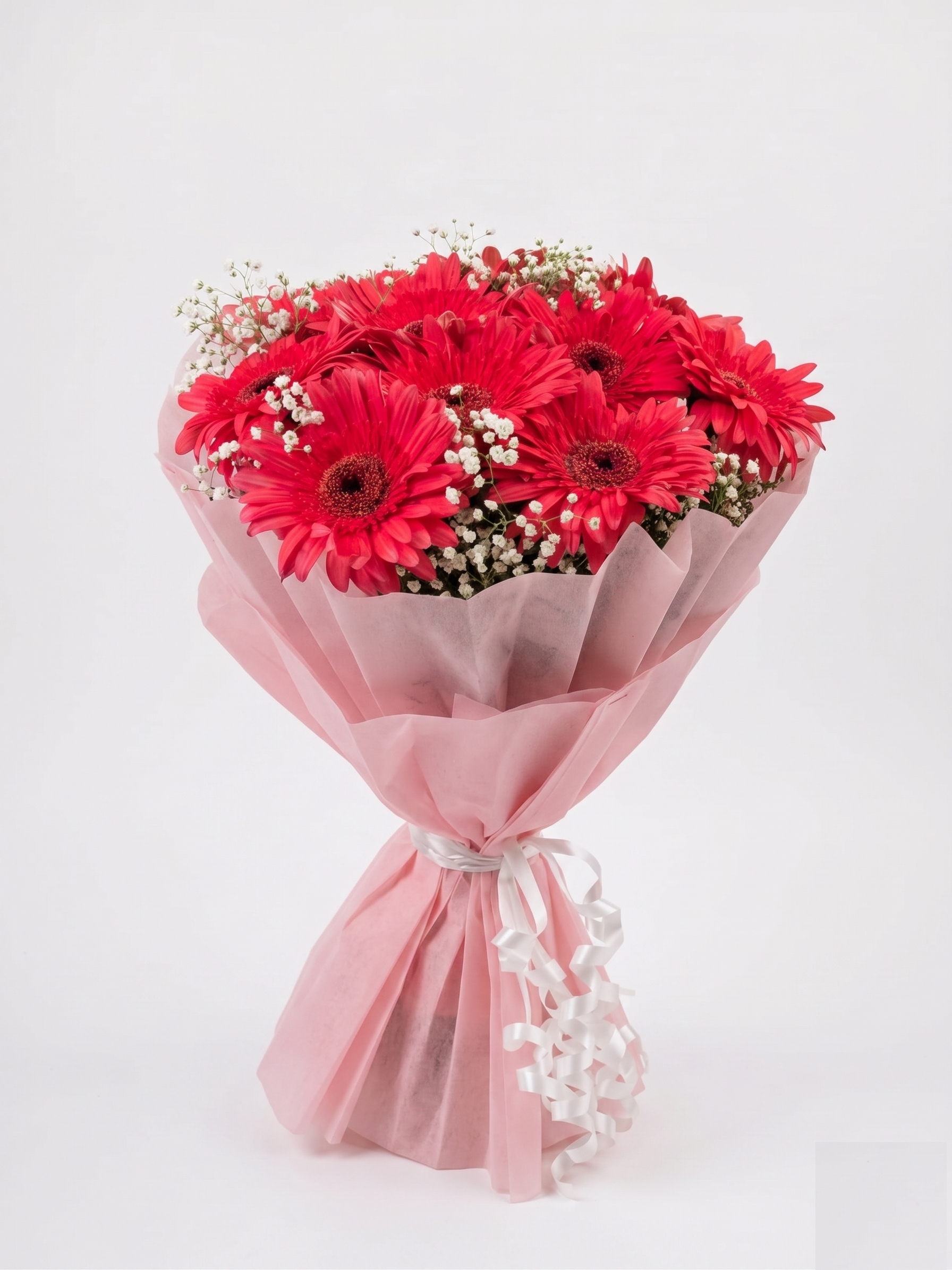 Gerbera Delight Bouquet — Fresh Bouquet Delivery Ghaziabad Rose n Petals