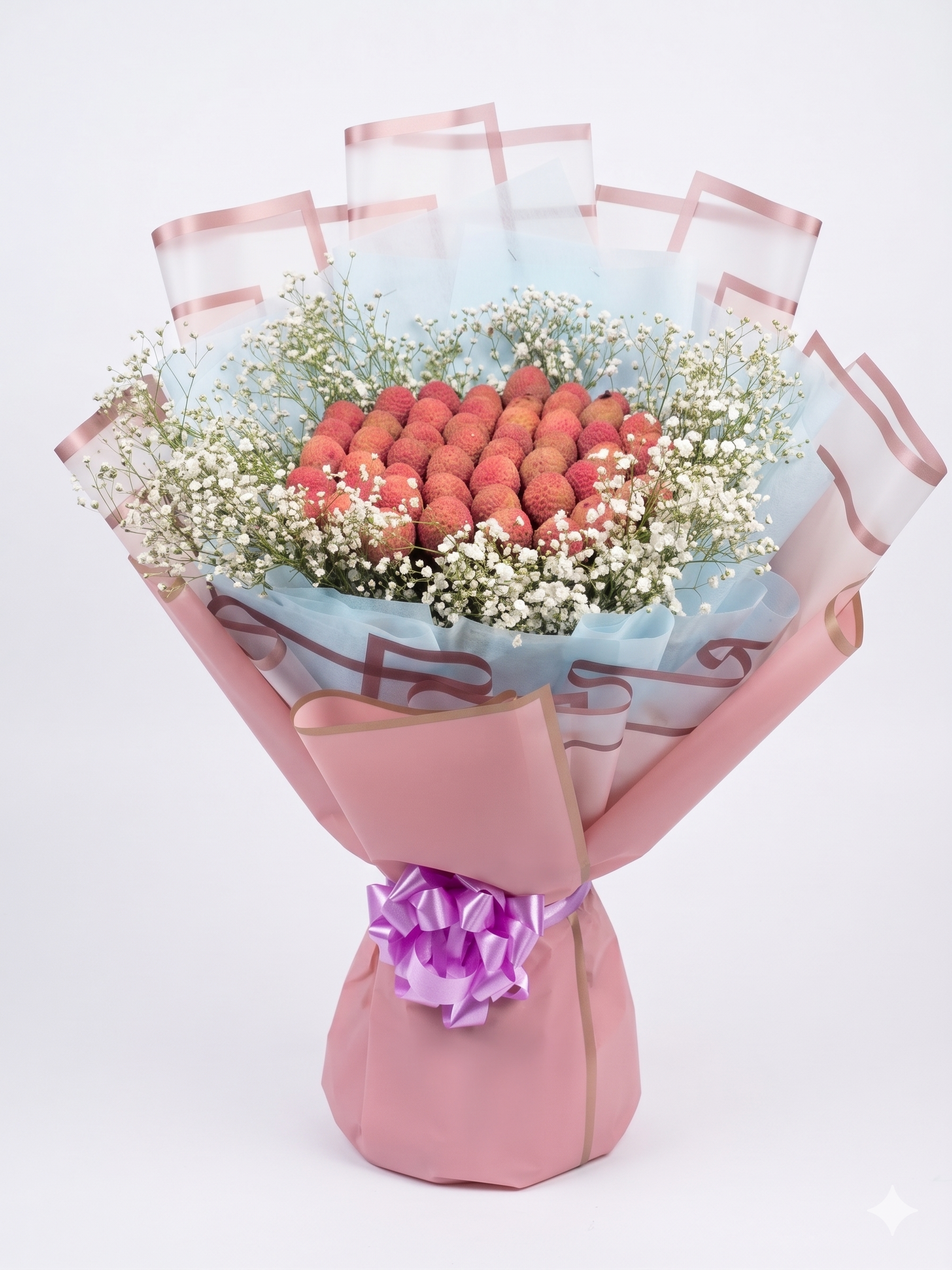 Lychee Delight (Fruit Bouquet) — Fresh Bouquet Delivery Ghaziabad Rose n Petals