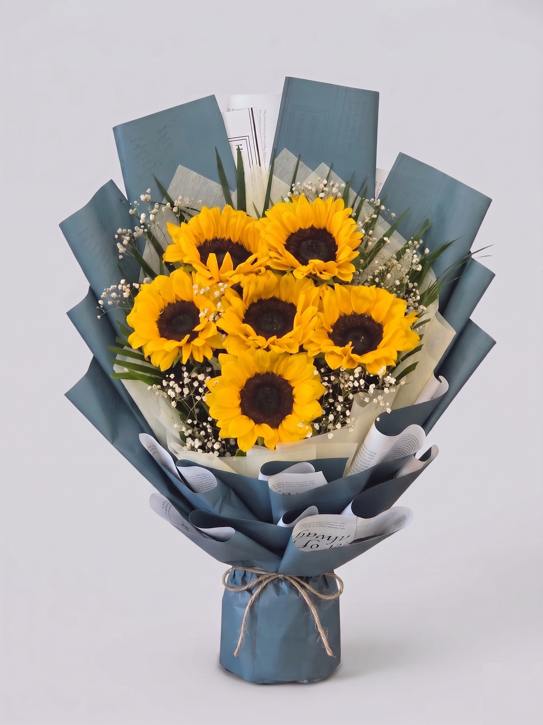 Sunshine Burst Sunflower — Fresh Bouquet Delivery Ghaziabad Rose n Petals