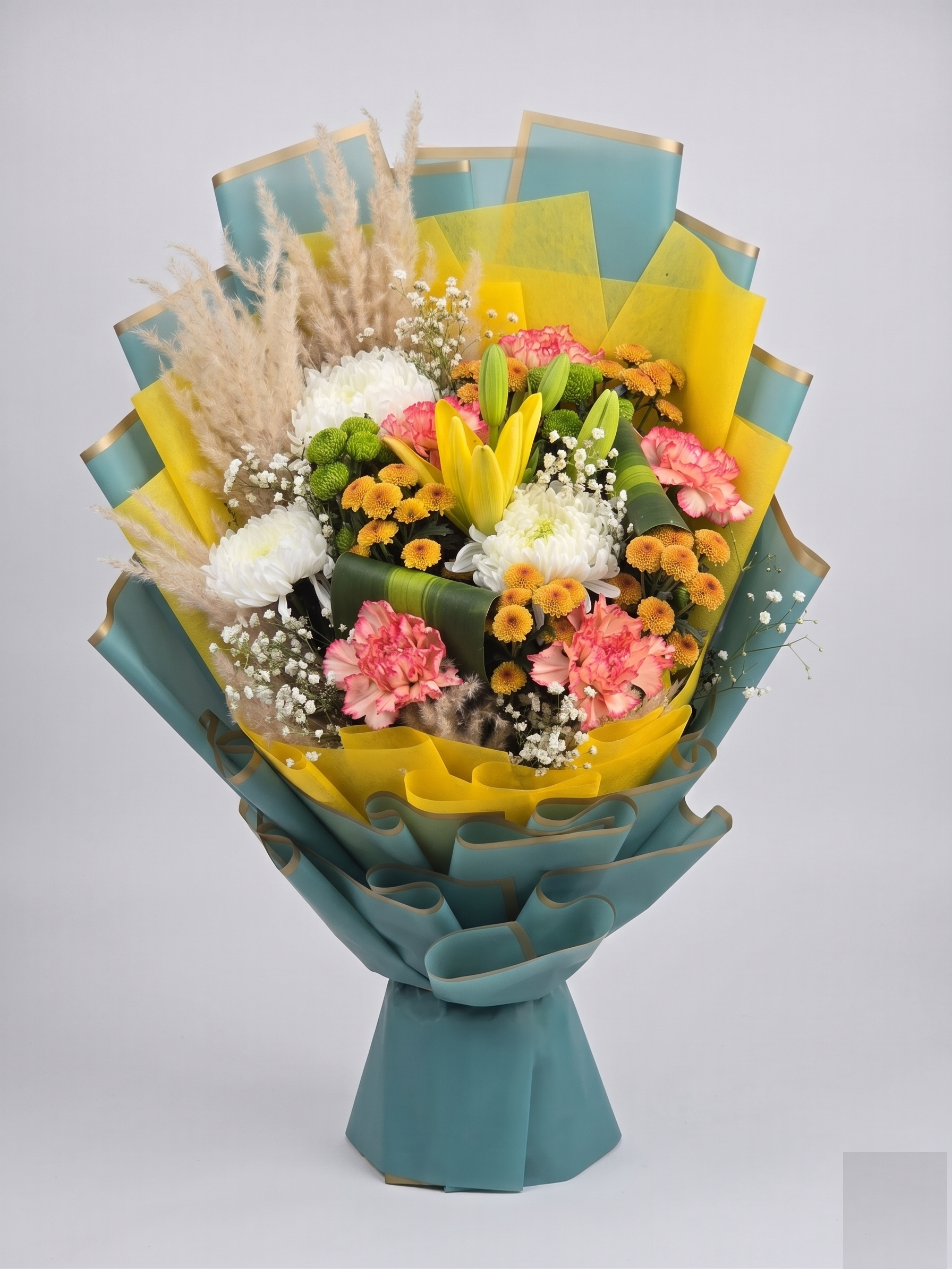 Rustic Meadows Mixed — Fresh Bouquet Delivery Ghaziabad Rose n Petals