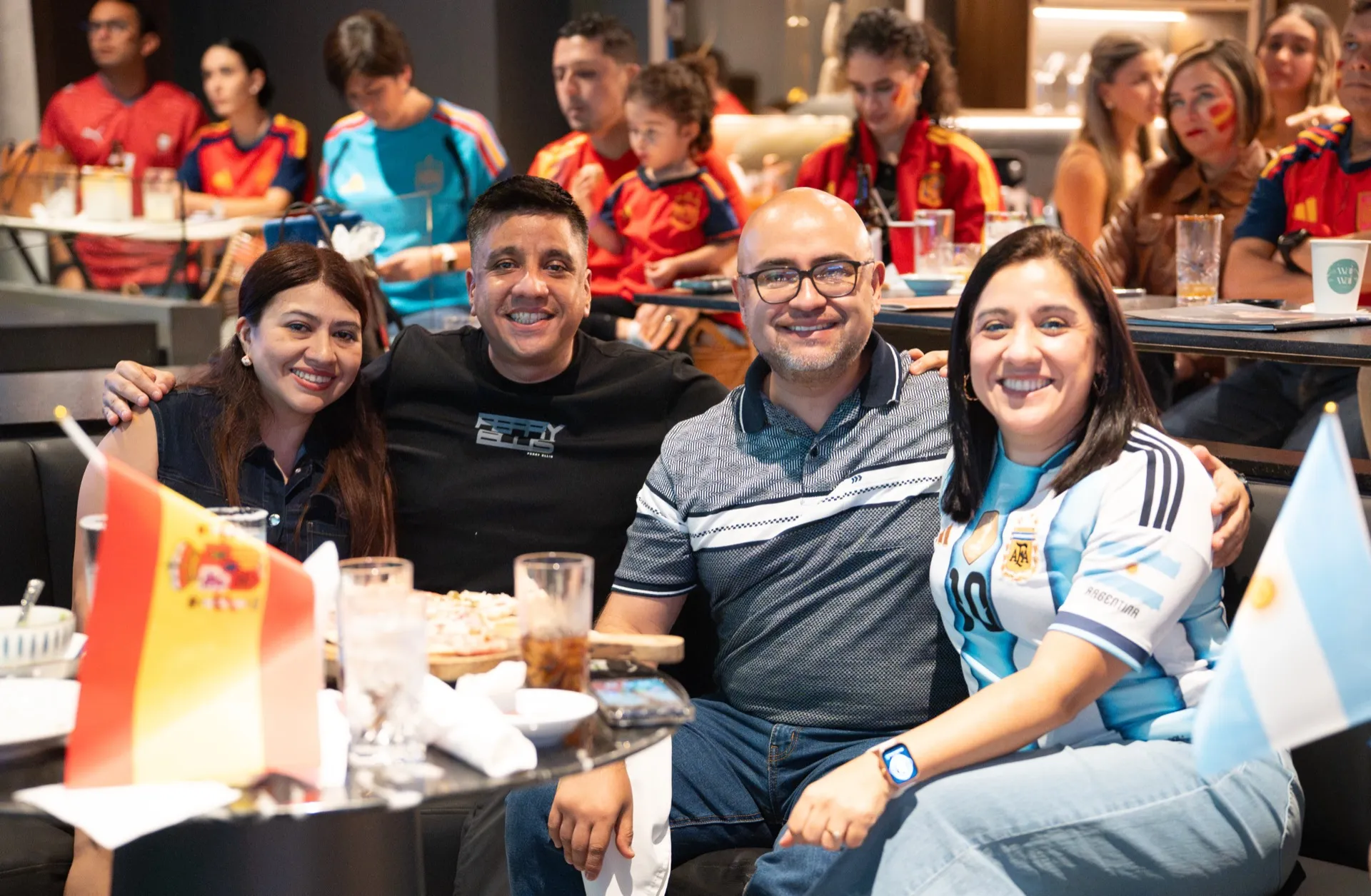 Afición durante la gran final