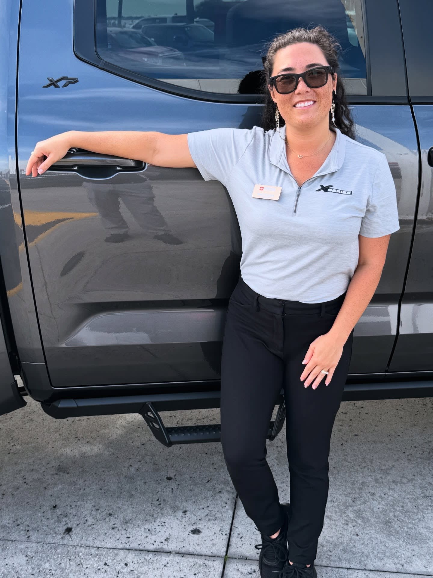 Guess who won a Toyota shirt for acing the accessories product knowledge challenge. THIS GIRL! Appreciate the fun incent