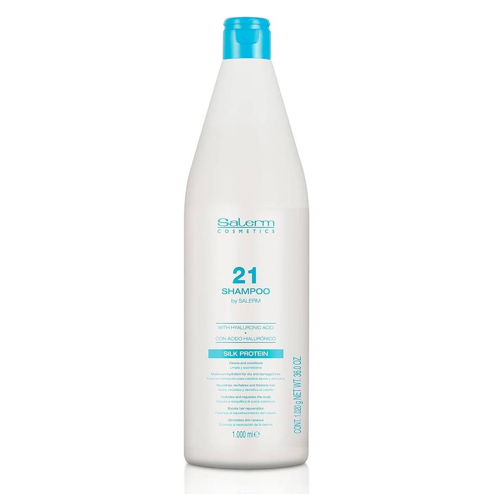 Salerm Shampoing Cheveux Secs et Abîmés 1L
