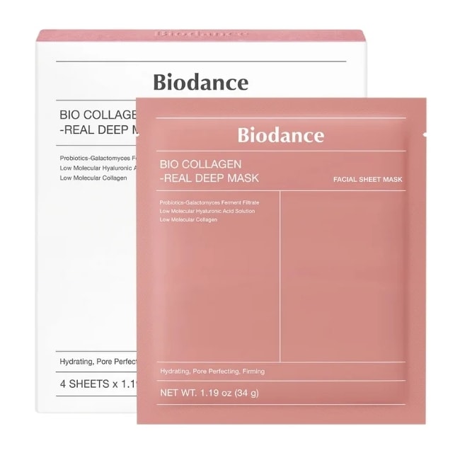 Biodance Bio-Collagen Real Deep Mask – Coffret 4 masques hydrogel