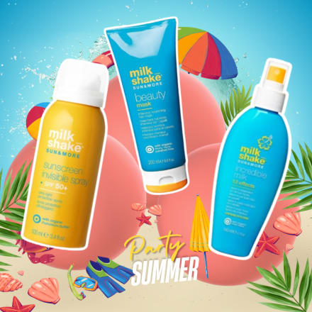 Milk Shake Routine été Piscine et Plage + protection solaire — Cheveux