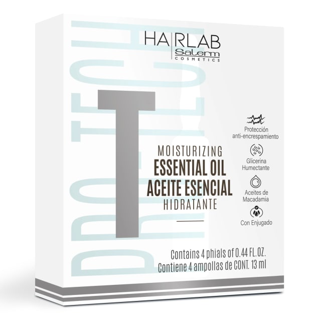 Salerm Ampoules Après-shampoing aux Huiles Essentielles 4x13ml