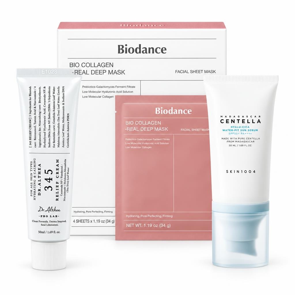 Routine Glass Skin Coréenne