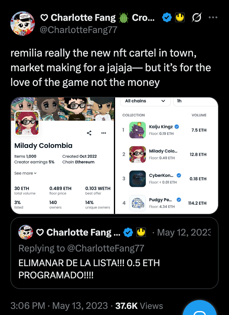Charlotte Fang Shoutout