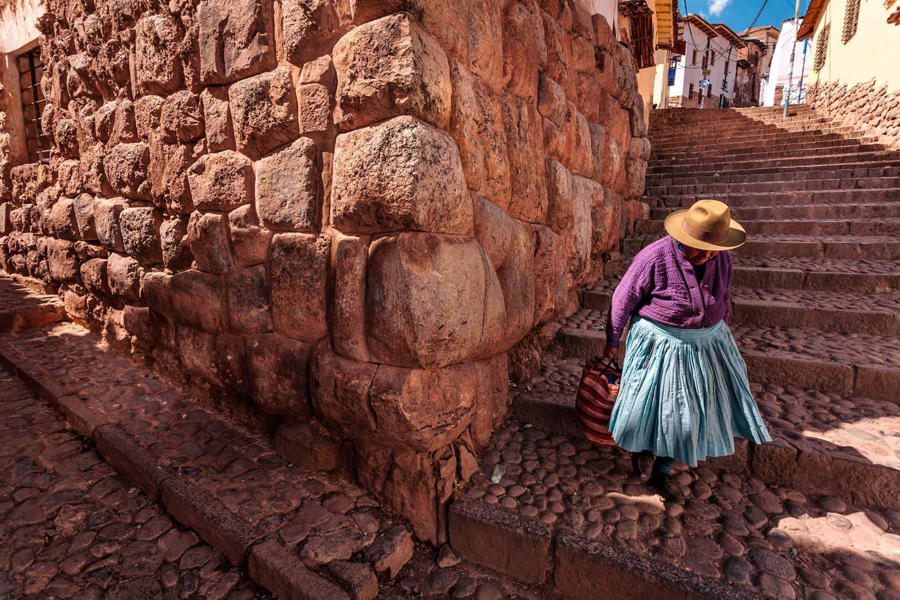 Day 6: Ollantaytambo Pueblo, - Pachamanca - Train to Machu Picchu (B, L)