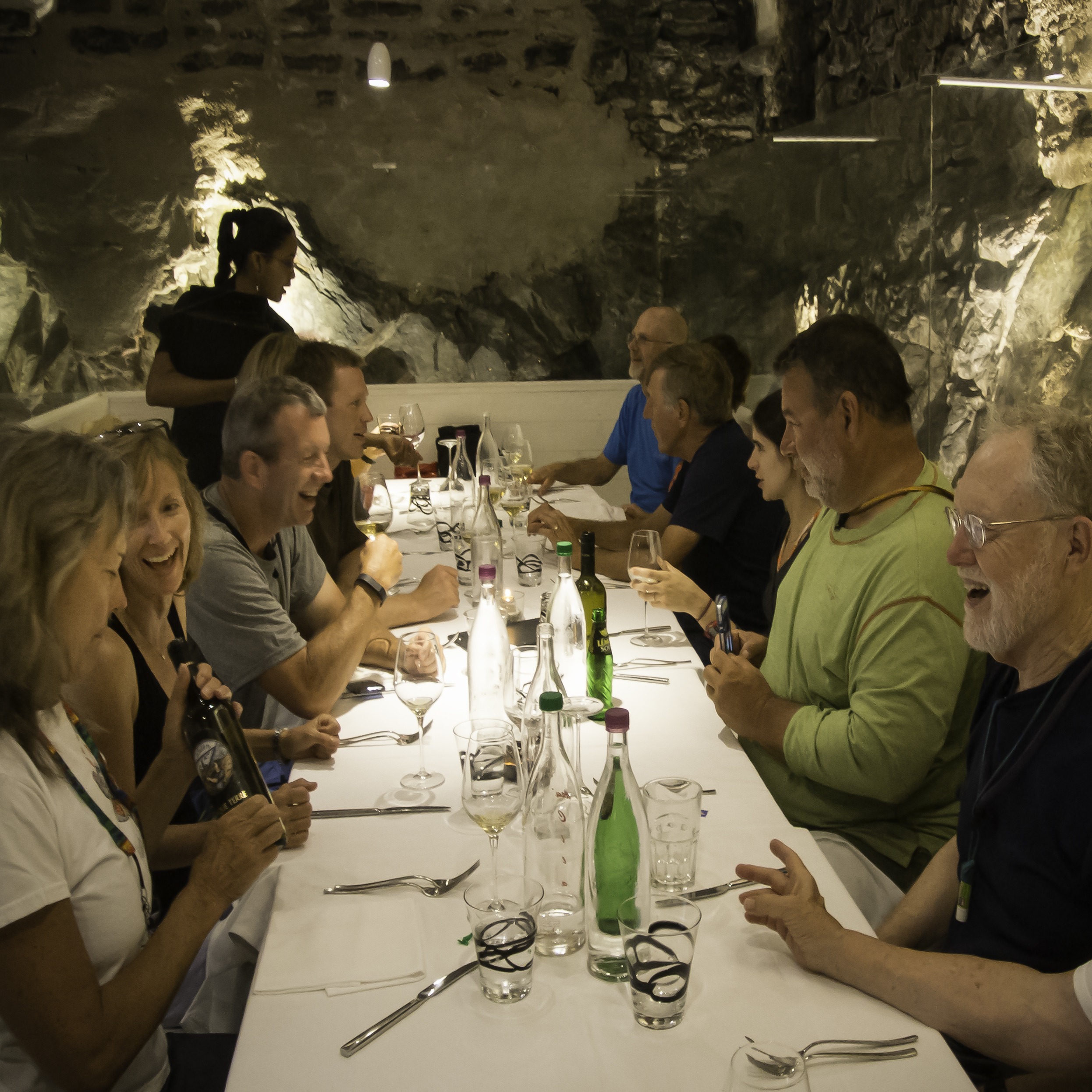 Dining out on Cinque Terre Kayaking Trip