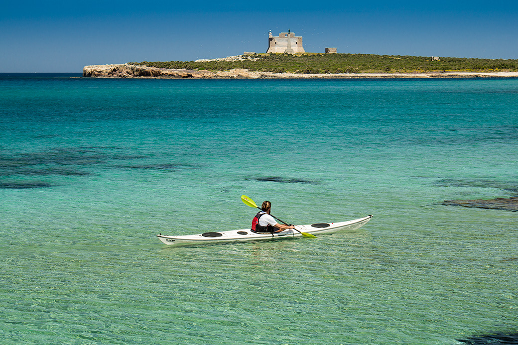 Kayaking Sicily 