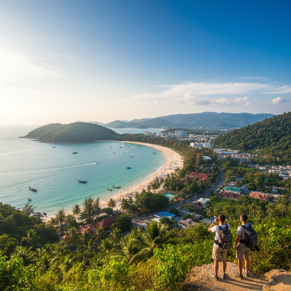 Z Vídně na ostrov Phuket během října