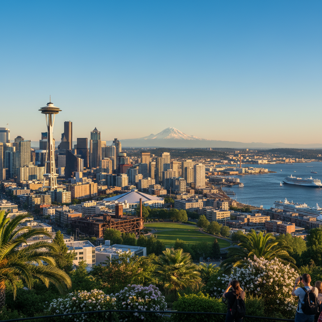 Z Prahy do Seattlu během dubna