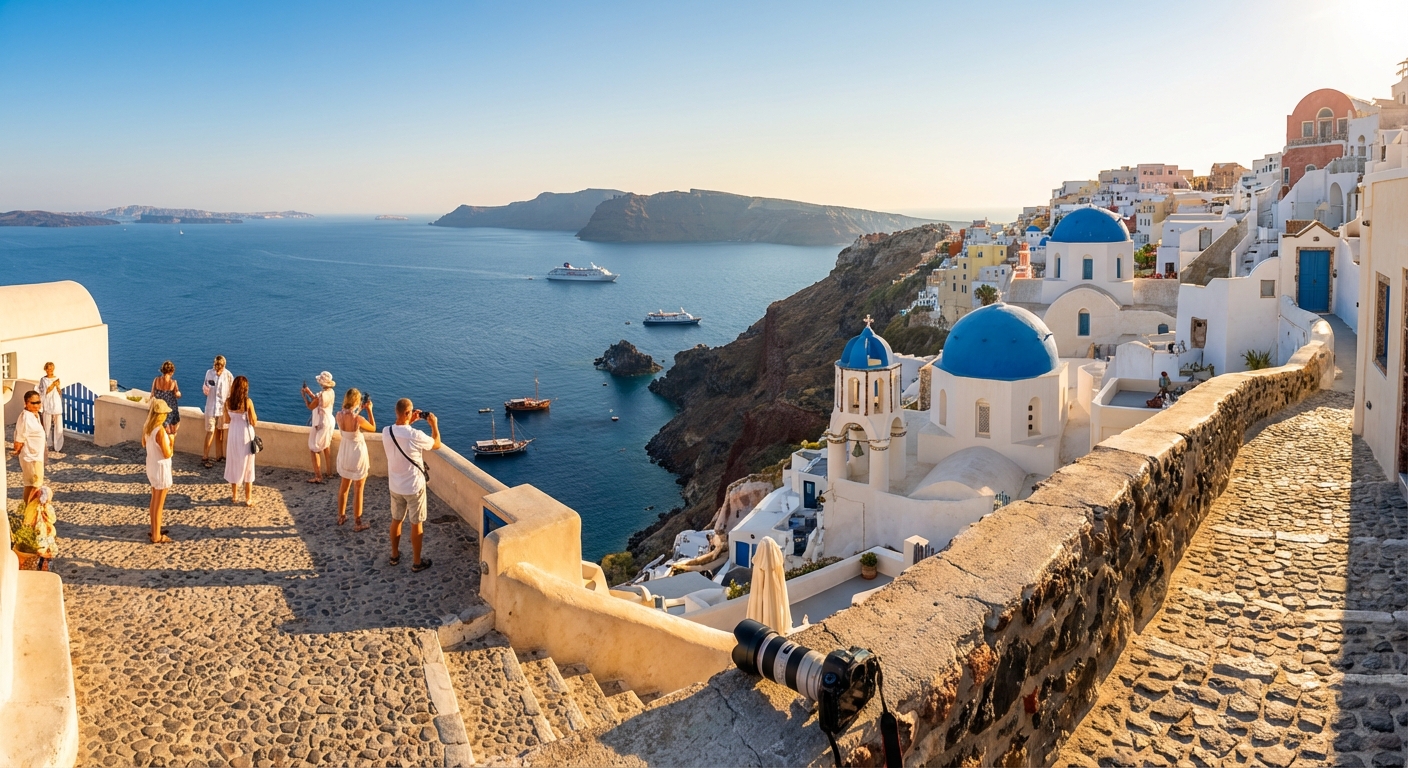 Z Krakova na Santorini 