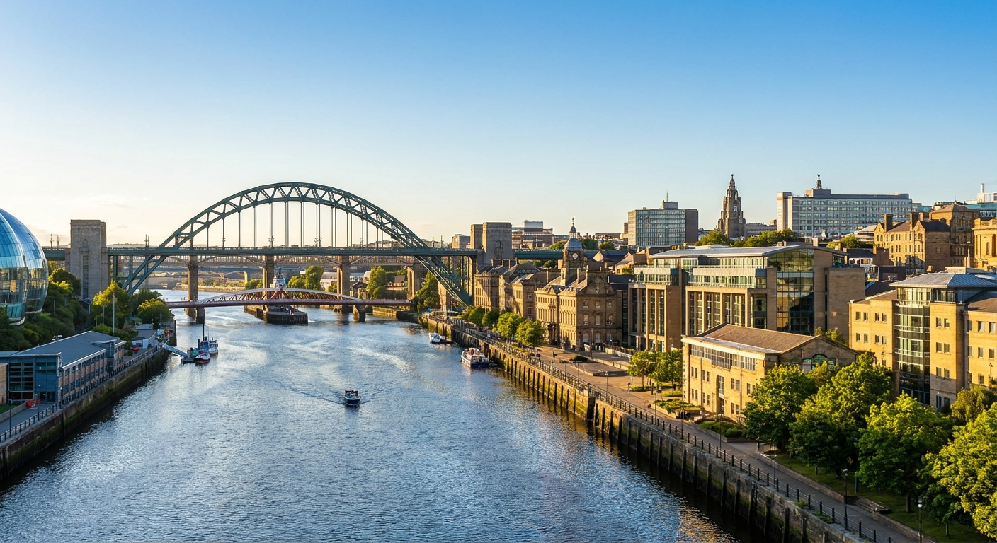 Newcastle upon Tyne za hubičku! 🇬🇧 Objevte severní perlou Anglie! ✨