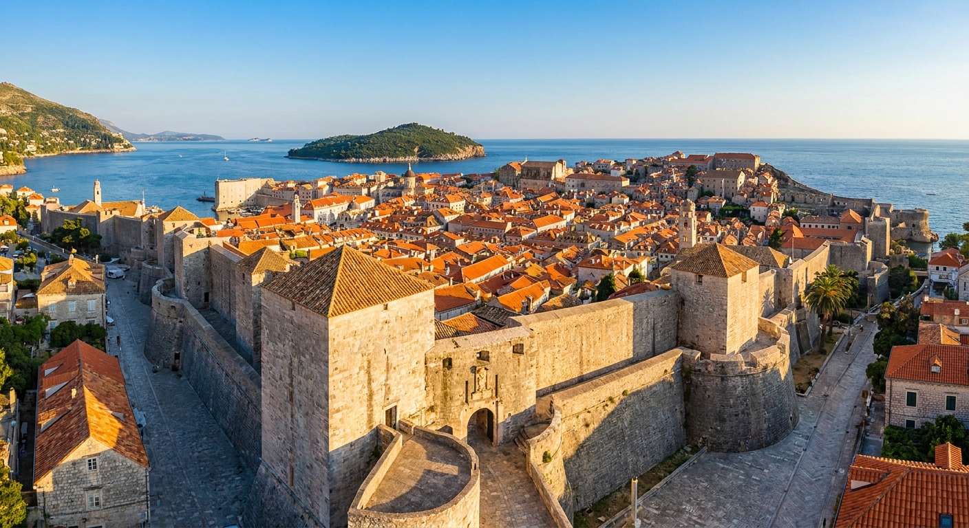 Letní pohoda v Dubrovníku z Vídně už za 974 Kč! 🌞✈️