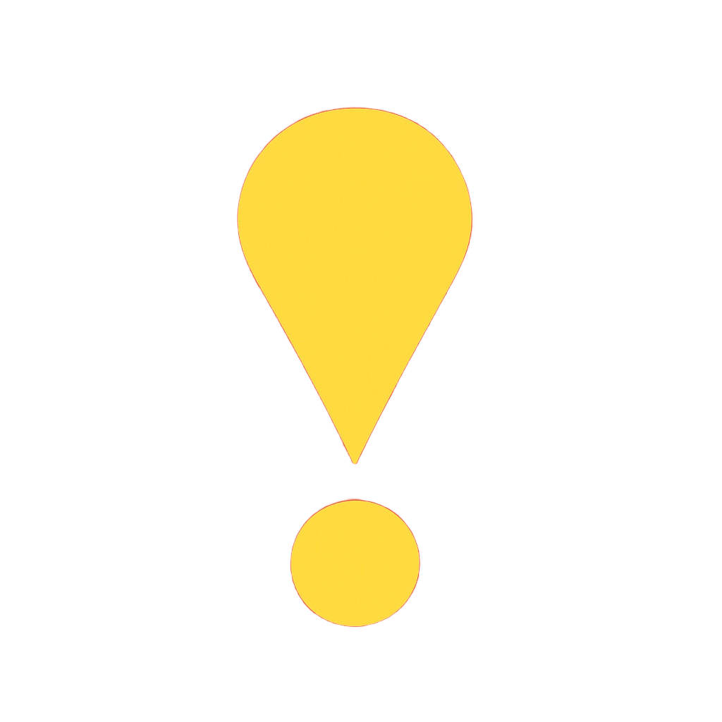 Exclamation Mark for Zoda Branding