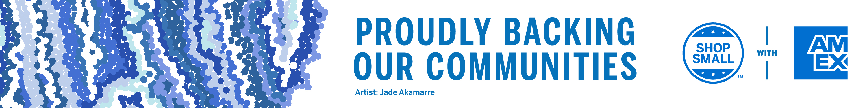 Proudly Backing Our Communities - Amex