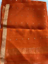 Pure resham by Resham muslin saree 