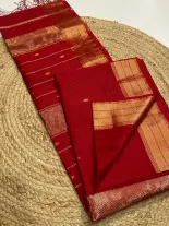 Pure Handloom Silk Cotton Saree 