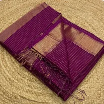 Pure Handloom Silk Cotton Saree 