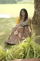 Handblock Silk Saree 