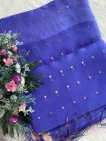 Featherlight Muslin Silk Saree 