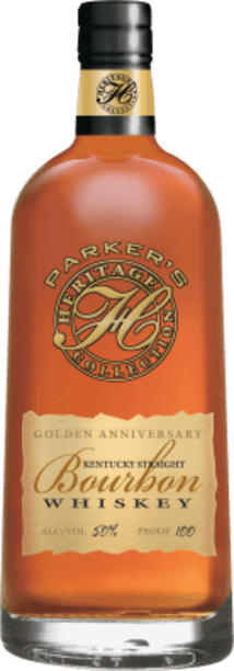 パーカーズ Golden Anniversary Bourbon Whiskey Celebrating 15 Years of Parker's Heritage Collection and
