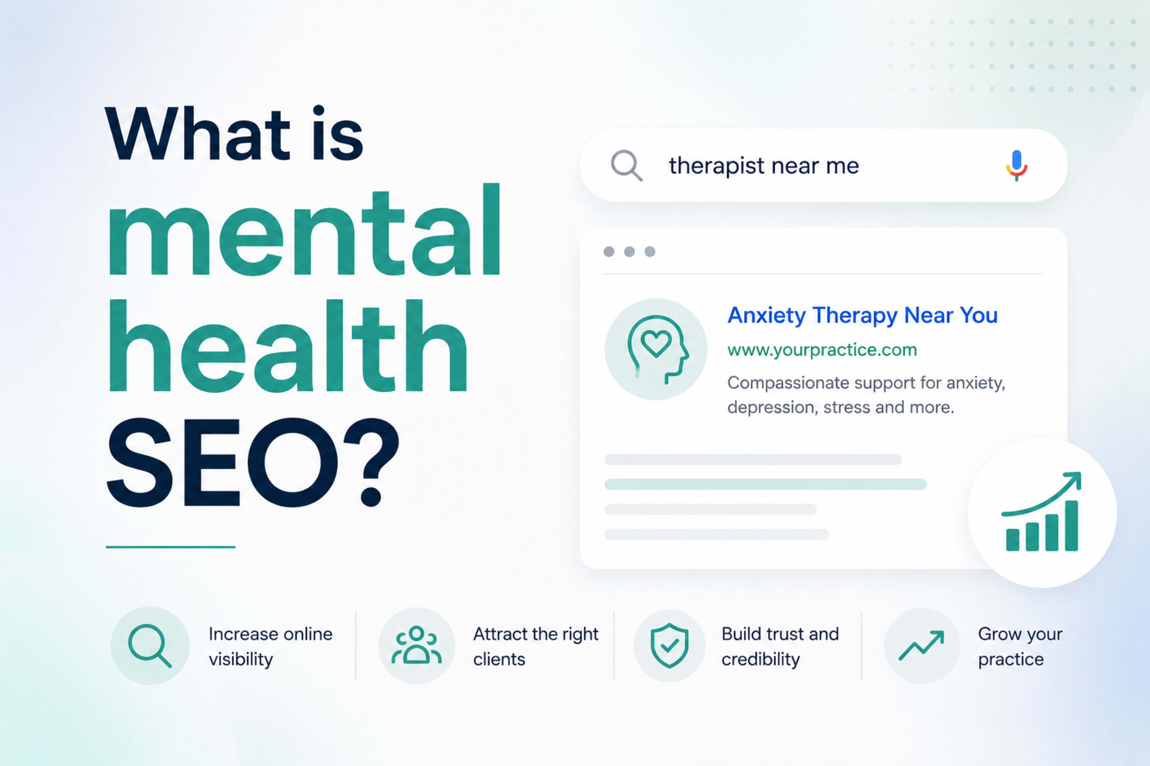 Mental Health SEO local search preview
