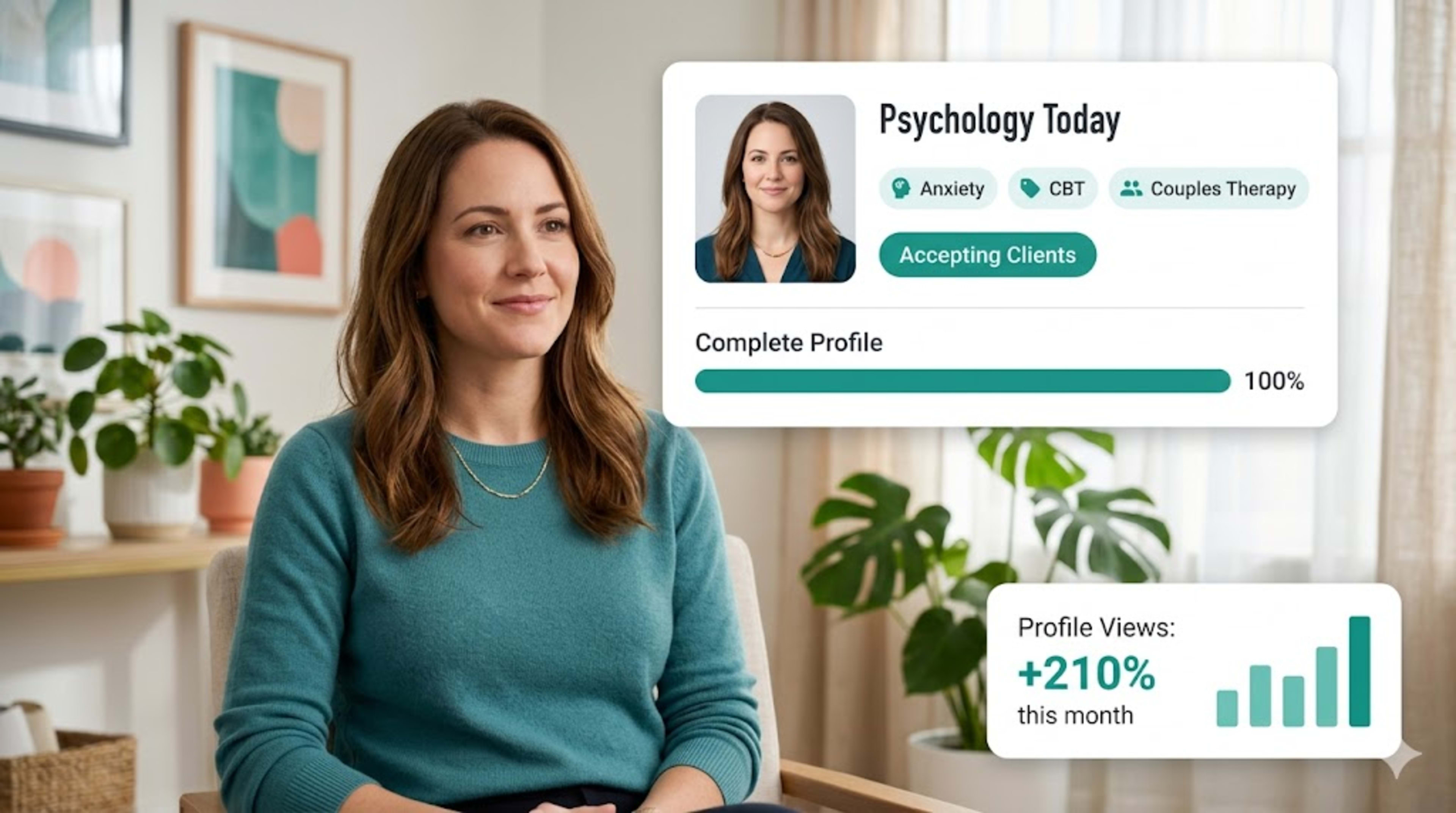 Psychology Today Profile Optimization with Blume Health Co