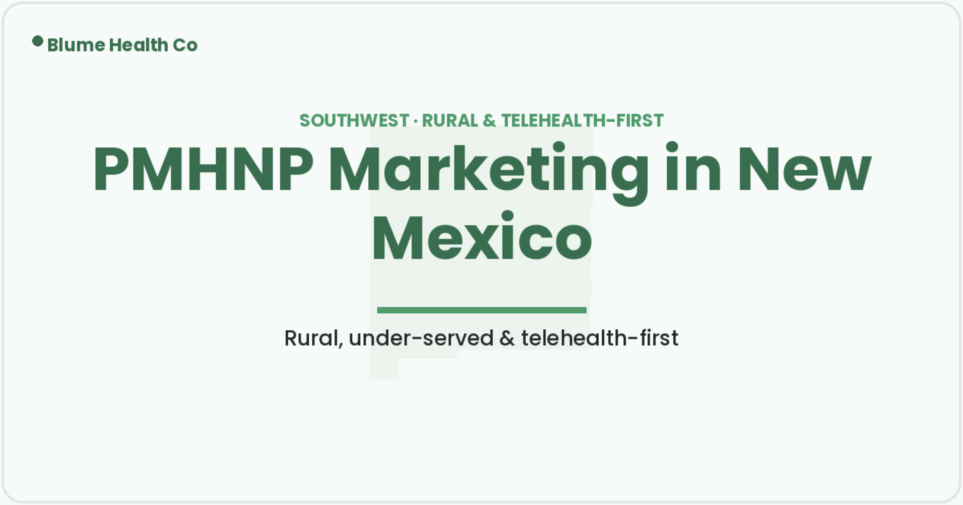 New Mexico mental health marketing local search preview