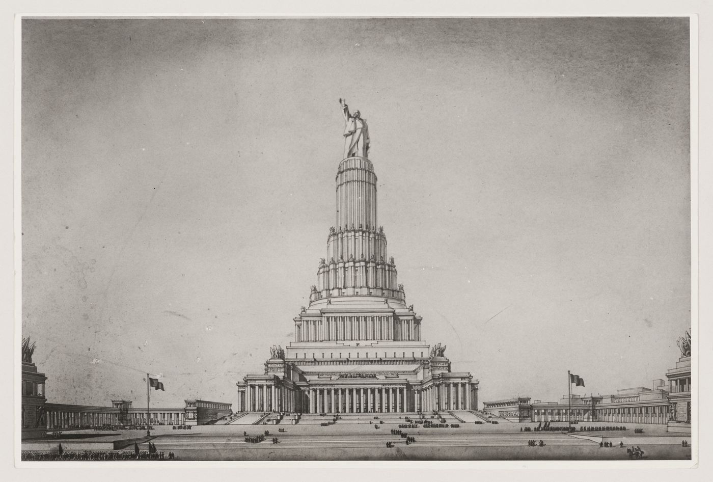 Palace of the Soviets by Boris Iofan, 1937