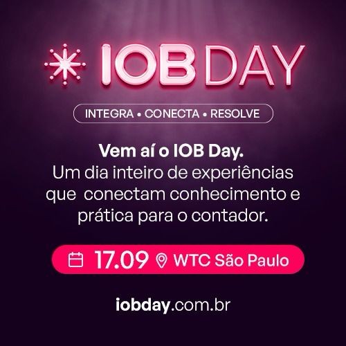 Evento da IOB para profissionais contábeis e empresas: participe!