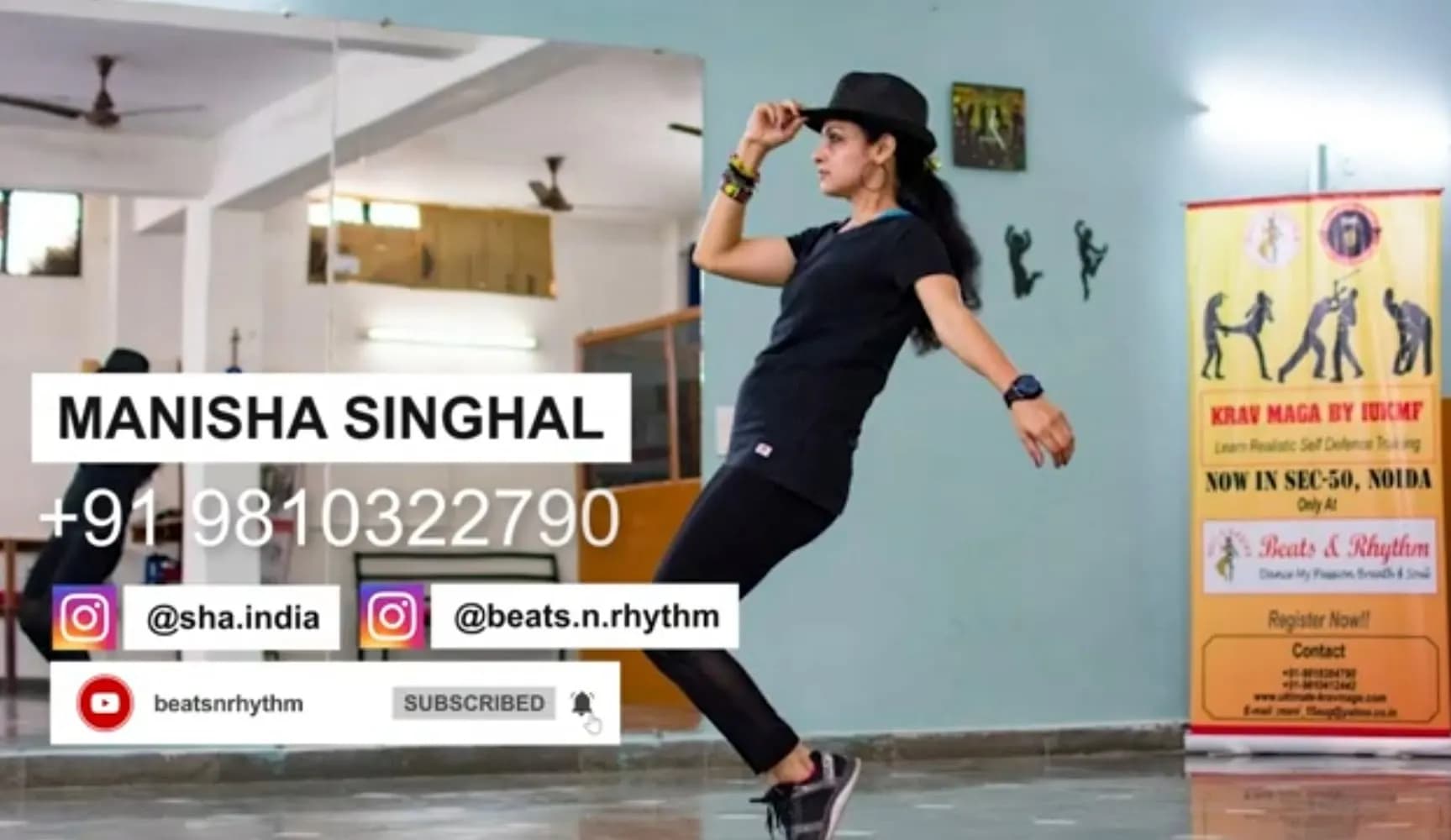 Beats & Rhythm Dance My Passion Breath & Soul / Tread Your Pains Kravmaga IUKMF Noida