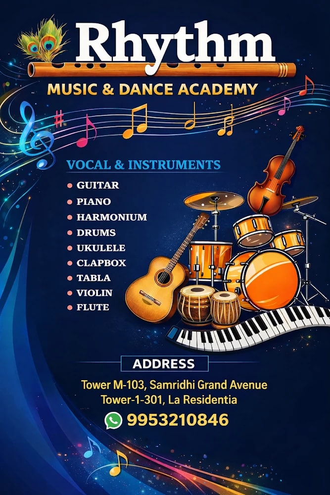 Rhythm learning Studio(music & dance classes)